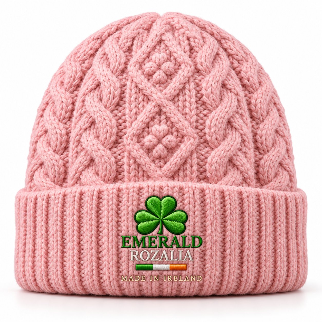 Irish Heritage Light Pink Beanie
