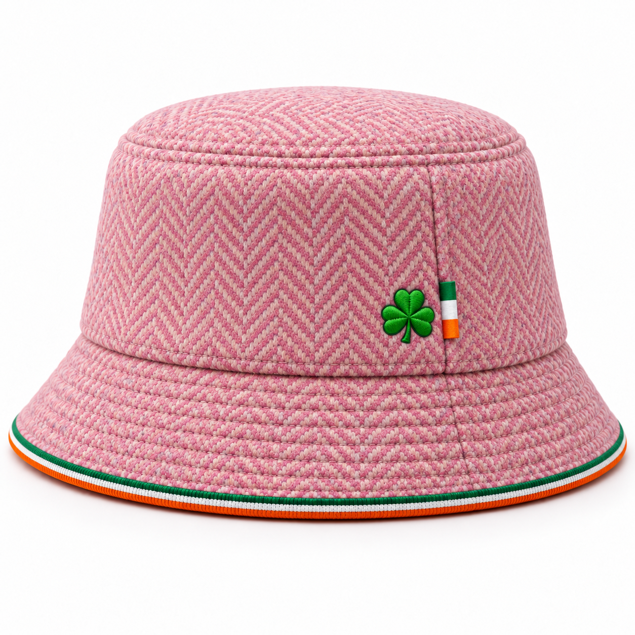Blush Pink Heritage Bucket Hat — Colour image 2
