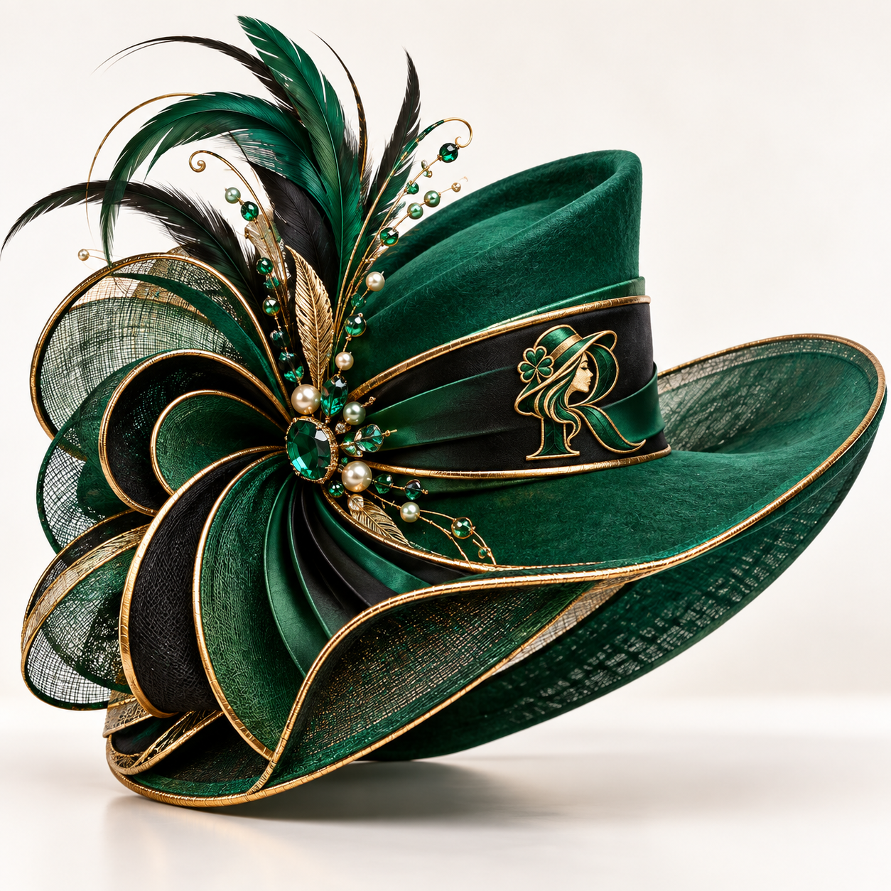 Royal fashion hat