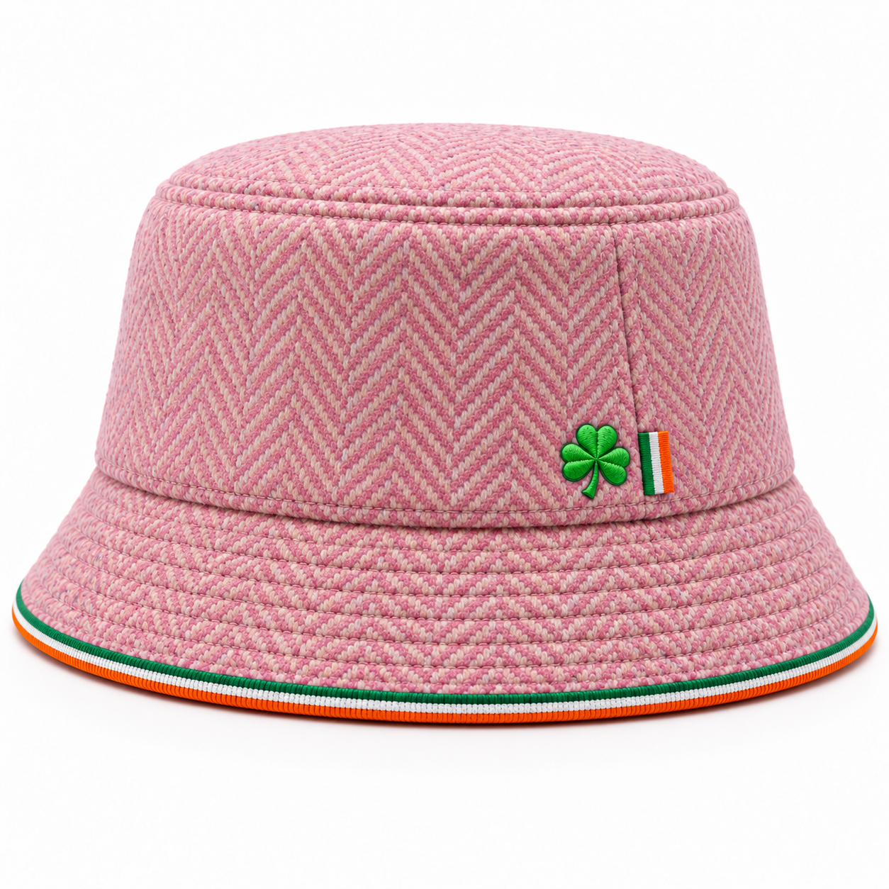 Blush Pink Heritage Bucket Hat — Colour image 4