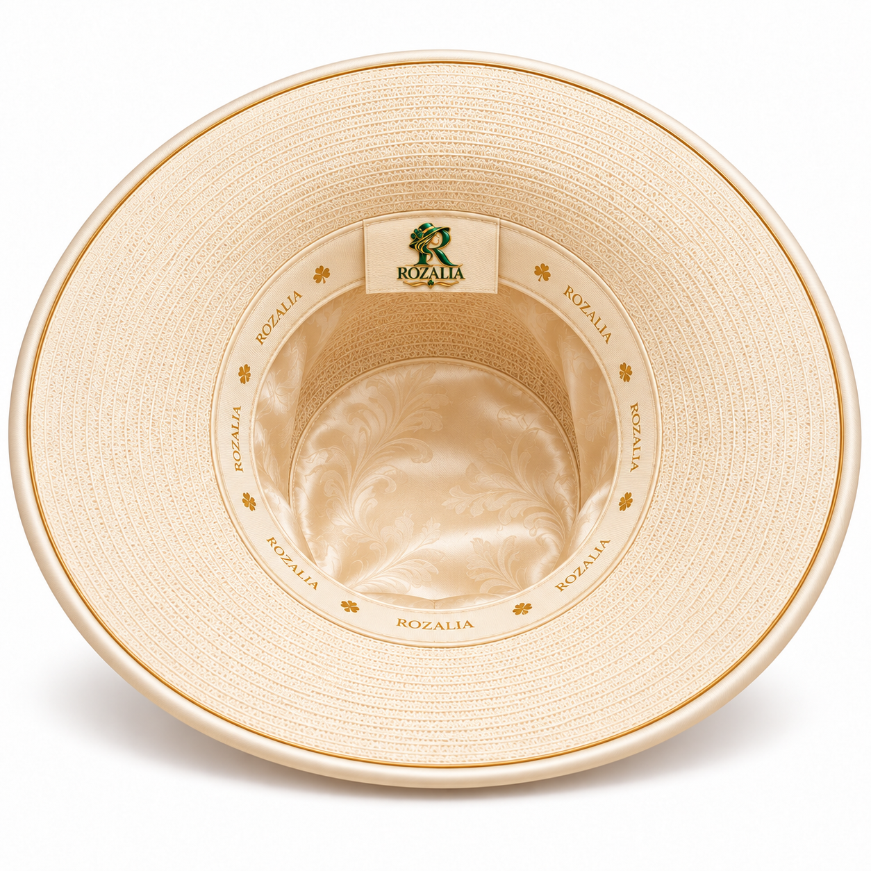Ivory Occasion Hat — Colour image 4