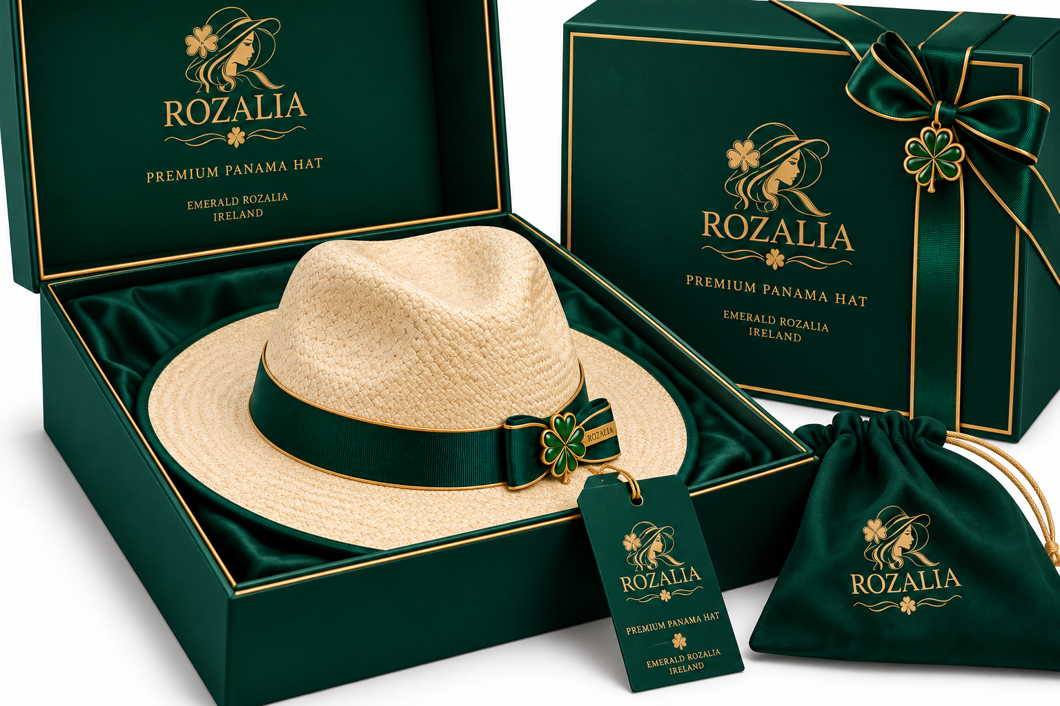 Ladies Premium Panama Hats — Colour image 6