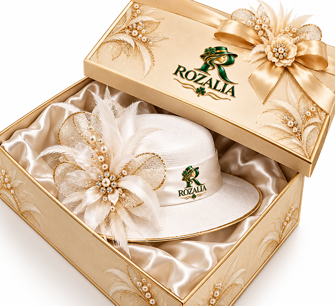 Luxury Occasion Hat — Colour image 4