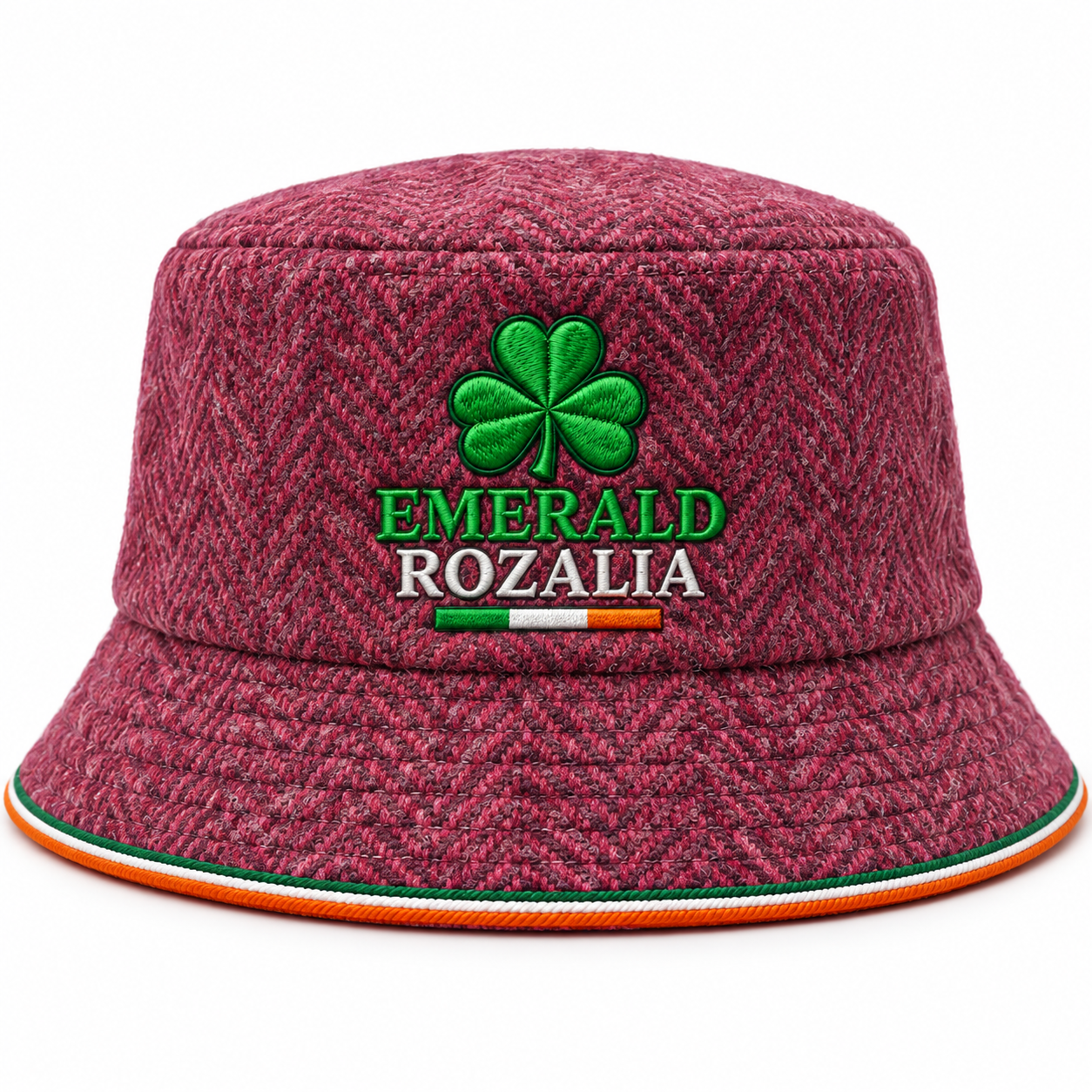 Burgundy Heritage Bucket Hat view 1