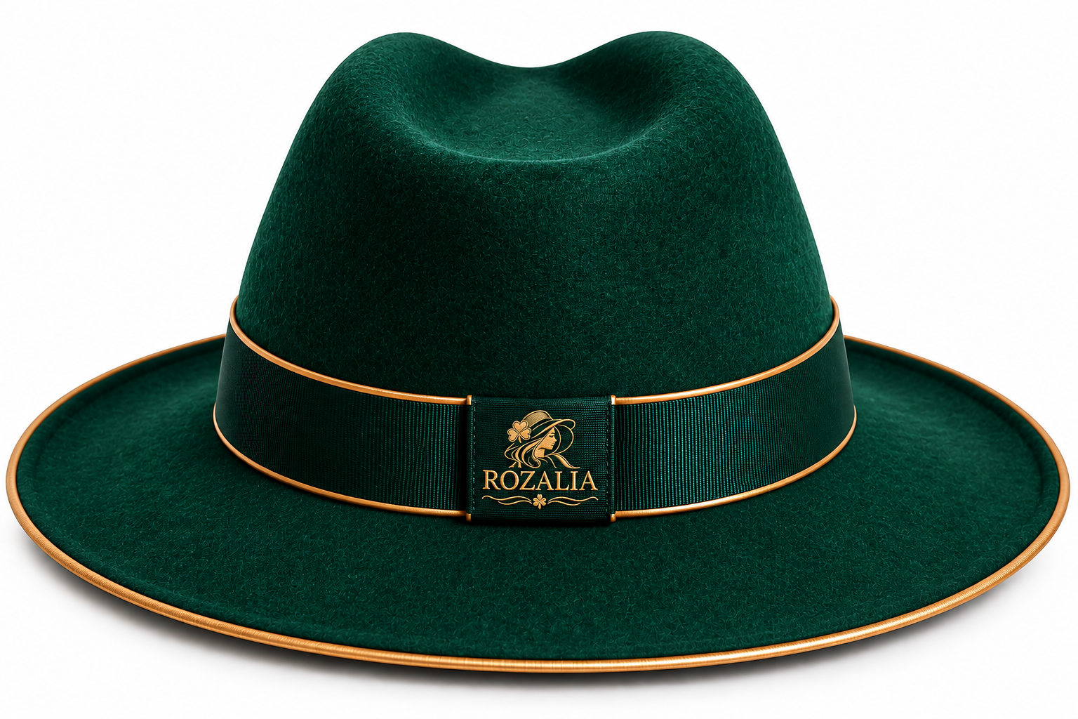 Ladies Premium Wool Fedora — Colour image 3