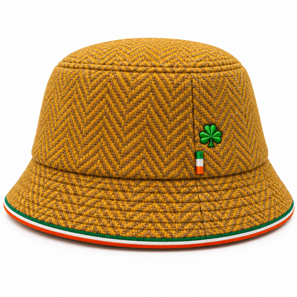 Mustard Heritage Bucket Hat — Colour image 2